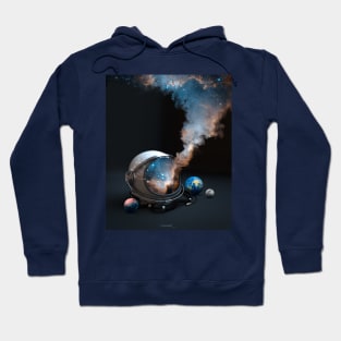 Galaxy helmet Hoodie